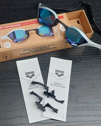 Arena Cobra Ultra Swipe Mirror Blue/Silver