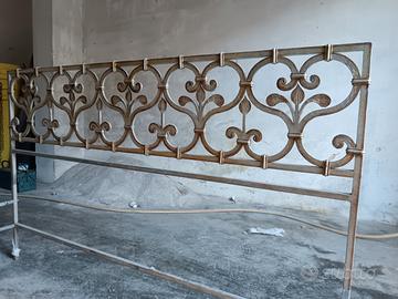 Letto in ferro battuto 