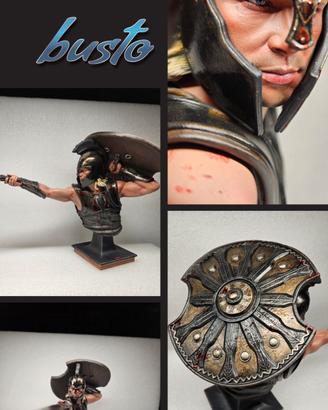 🏛️ BUSTO ACHILLE - Troy | Brad PItt 3d resina