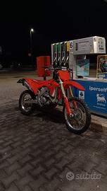 Honda cre 450F TARGATA tripla omologazione