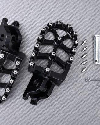 Poggiapiedi KAWASAKI KX 450 / F / X 2019 2024 Nero