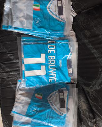 set 5 maglie del Napoli 