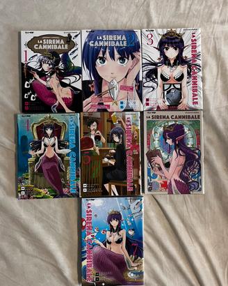 Manga «La sirena cannibale» collezione completa