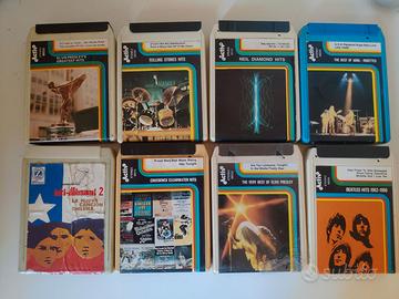 8 cassette Stereo8: Rolling Stones, Beatles...