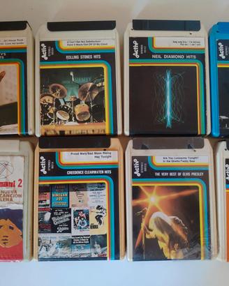 8 cassette Stereo8: Rolling Stones, Beatles...