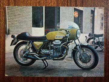MOTO GUZZI – cartolina pubblicitaria