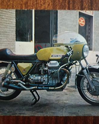 MOTO GUZZI – cartolina pubblicitaria