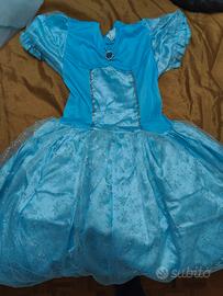 Carnevale - Principessa/Frozen 8-9 anni 140 cm