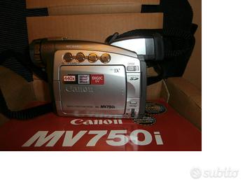 Videocamera digitale canon mv750i