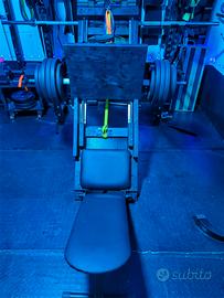 Leg press 45° proggettata e costruita