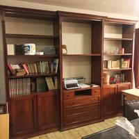 Libreria legno massello 