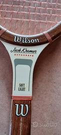 racchetta vintage Wilson anni '70