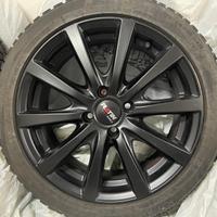 4 CERCHI IN LEGA CON 4 GOMME NUOVE