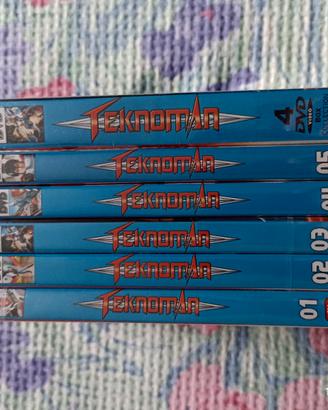 TEKNOMAN SERIE COMPLETA DVD - no goldrake, gundam