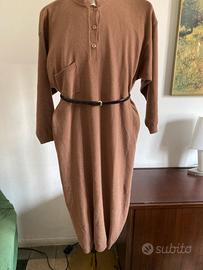 Vestito lungo in lambswool