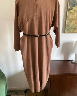 Vestito lungo in lambswool