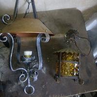 Lampioni in ferro battuto