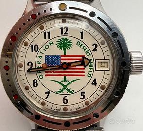 Vostok Desert Shield 1a serie 1991 automatico