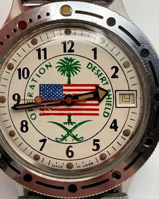 Vostok Desert Shield 1a serie 1991 automatico
