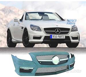 PARAURTI ANTERIORE MERCEDES SLK R172 11-15 LOOK AM