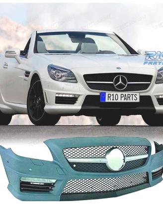 PARAURTI ANTERIORE MERCEDES SLK R172 11-15 LOOK AM