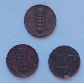 5 centesimi Regno