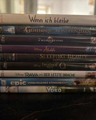 Lotto blu-ray disney e non (lingua tedesca)