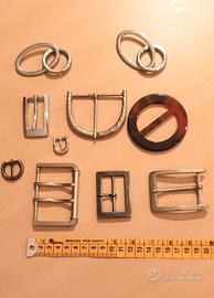 set fibbie per cinture