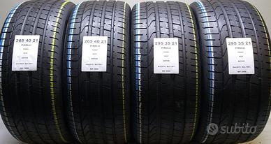 4 GOMME 265 40 21/295 35 21 PIRELLI 100% RIF3908