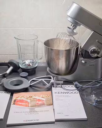 Impastatrice Planetaria Chef XL Kenwood+accessori