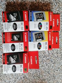  CARTUCCE Canon BC 02 Nero e 05 color