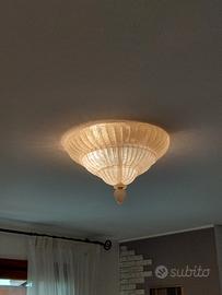 Plafoniere a soffitto vetro di Murano