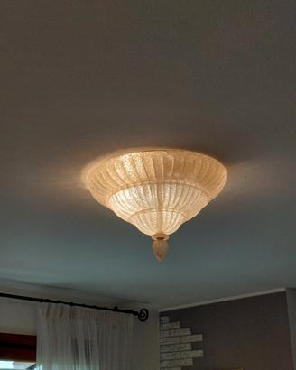 Plafoniere a soffitto vetro di Murano