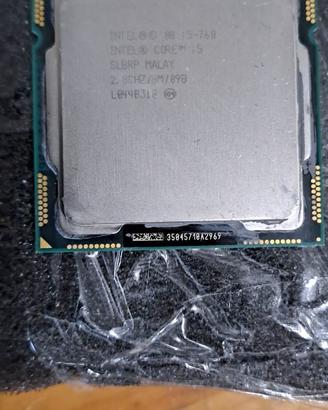Processore Intel i5 760 4 cores LGA 1156