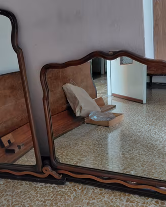 Coppia di specchi anno '50 per comò