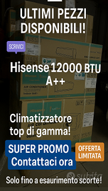 Climatizzatore HiSense 12000btu