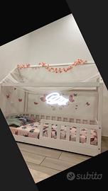 Letto a casetts