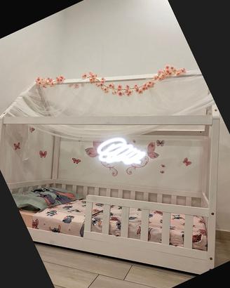 Letto a casetts