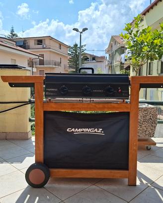 Barbecue a gas