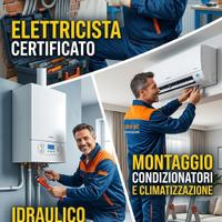 Elettricista/Idraulico/Montaggio Climatizzatori