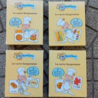 N. 4 giochi di carte mulino bianco