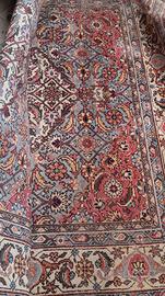 Tappeto ERIVAN disegno azzurro da pulire