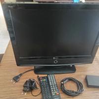 TV color 19" con decoder