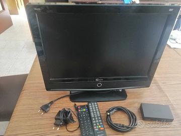TV color 19" con decoder