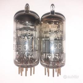 2Valvole SQ Philips gold pin E88CC (ECC88) Vintage
