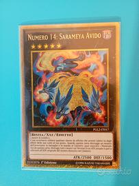 carta di Yu-Gi-Oh numero 14 Sarameya Avido 