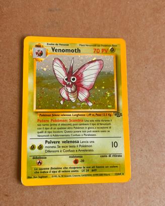 Carta Pokemon -Venomoth ITA Holo 1999/2000