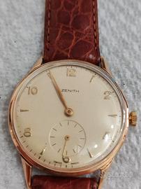 Zenith Oro 18kt carica manuale 