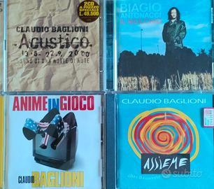 Lotto 4 CD originali Baglioni + Antonacci