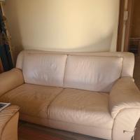 Divano tre posti in pelle marca Divani e Divani 
